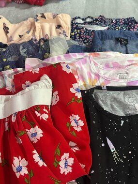 Bundle of Nine Girls Dresses 6-6X